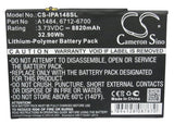 Apple A1474, A1475, iPad 5, iPad Air, MD788LL/A, MD785LL/A, MD789LL/A, MD786LL/A, MD787LL/A, MD790LL/A, MF003LL/A
