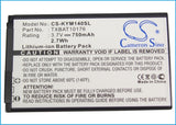 Kyocera Mako S4000, Laylo M1400, X-tc M2000, Dynamite, S2400, Tomo S2410, S4000 Mako, Mako E1100, S1100, S4000